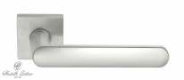 Ручка дверная на квадратной розетке Fratelli Cattini "NEVADA" 8-CS Хром матовый