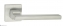Ручка дверная на квадратной розетке Fratelli Cattini SLIM 8-CS Хром матовый