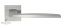 Ручка дверная на квадратной розетке Fratelli Cattini TECH 8-CS Хром матовый