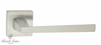 Ручка дверная на квадратной розетке Fratelli Cattini "UNICA" 8-CS Хром матовый