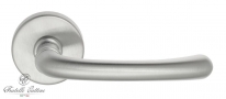 Ручка дверная на круглой розетке Fratelli Cattini "ISEO" 7-CS Хром матовый