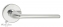 Ручка дверная на круглой розетке Fratelli Cattini LINEA 7-CR Хром полированный