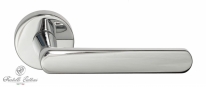 Ручка дверная на круглой розетке Fratelli Cattini "NEVADA" 7-CR Хром полированный