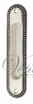 Ручка для раздвижной двери Venezia U133 Серебро натуральное + черный