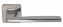 Ручка дверная на квадратной розетке Rossi Mirra LD 263-F21 SN Никель матовый/никель