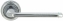 Ручка дверная на круглой розетке Extreza TERNI (Терни) 320 R01 Хром полированный F04