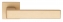 Ручка дверная на квадратной розетке Fratelli Cattini BOOM 8-KD золото крайола