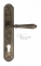 Ручка дверная на планке под цилиндр Venezia Classic CYL PL02 античная бронза