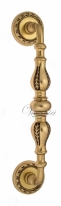 Ручка дверная скоба Venezia Gifestion 283мм (230мм) D2 французское золото + коричневый