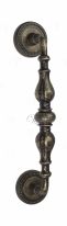 Ручка дверная скоба Venezia Gifestion 285мм (230мм) D3 античная бронза