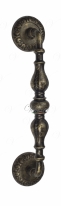 Ручка дверная скоба Venezia Gifestion 290мм (230мм) D4 античная бронза