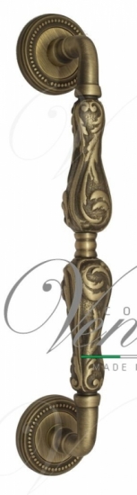 Ручка дверная скоба Venezia Monte Cristo 315мм (260мм) D3 матовая бронза