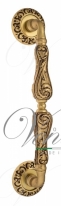 Ручка дверная скоба Venezia Monte Cristo 320мм (260мм) D4 французское золото + коричневый