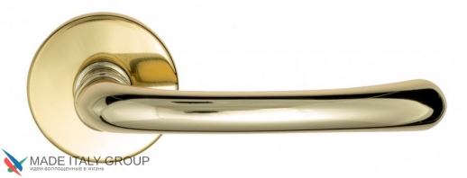 Ручка дверная на круглой розетке Fratelli Cattini 