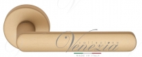 Ручка дверная на круглой розетке Fratelli Cattini NEVADA 7-KD золото крайола