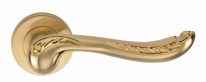 Ручка дверная на круглой розетке Archie Acanto (20G) Золото матовое