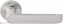 Дверная ручка на круглой розетке COLOMBO Lund SE11RSB-CM матовый хром