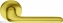 Дверная ручка на круглой розетке COLOMBO Roboquattro ID41RSB-OM матовое золото