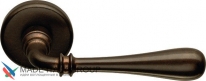Дверная ручка на круглой розетке COLOMBO Ida ID31RSB-BA античная бронза