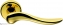 Дверная ручка на круглой розетке COLOMBO Peter ID11RSB-OL полированная латунь