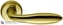 Дверная ручка на круглой розетке COLOMBO Mach CD81RSB-OM матовое золото