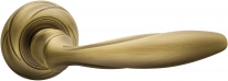 Дверная ручка на круглой розетке FIMET 177.2/258 ANNA ESSENCE сатин.бронза F43