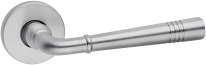 Дверная ручка на круглой розетке FIMET 151/273 CALLEOPE хром матовый F05