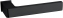 Дверная ручка на квадратной розетке FIMET 168/243 ICE черный вельвет F57