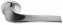 Дверная ручка на круглой розетке Morelli Luxury Cometa CRO - хром