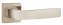 Ручка на квадратной розетке Ajax EVO JK SN/CP-3 матовый никель/хром