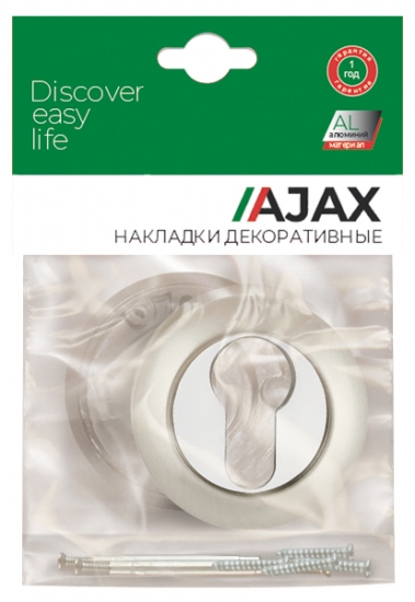 Накладка под цилиндр Ajax ET JR ABG-6 зелёная бронза