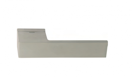 Ручка дверная на круглой розетке Punto AXIS ZR SN/CP-3 матовый никель/хром