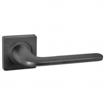 Ручка дверная на квадратной розетке Punto DROID ZQ BL-24 чёрный
