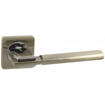 Ручка дверная на квадратной розетке Vantage V03D SN матовый никель