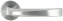 Ручка дверная на круглой розетке Extreza Hi-tech ELIO 109 R12 матовый хром F05