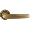 Ручка дверная на круглой розетке Extreza MONACO (Монако) 330 на розетке R02 матовая бронза F03