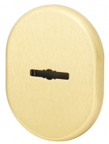 Декоративная накладка Armadillo (Армадилло) на сувальдный замок со шторкой PS-DEC CT (ATC Protector 1) SG-1 Матовое золото