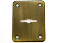 Накладка дверная Pasini бронза под сув.ключ OGV