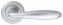 Дверная ручка Extreza VIGO (Виго) 324 на розетке R03 матовый хром F05