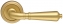Дверная ручка Extreza PETRA (Петра) 304 на розетке R01 матовая латунь F02