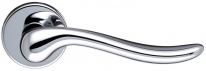 Дверная ручка Extreza Hi-Tech Slim TOLEDO 323 на розетке R12 полированный хром F04