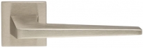 Дверная ручка Extreza Hi-tech Slim ALIOT 129 на квадратной розетке R15 матовый никель F20