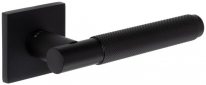 Дверная ручка Extreza Hi-tech Slim TUBA 126 на розетке R15 черный F22