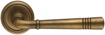 Дверная ручка Extreza GUSTO 334 на розетке R01 матовая бронза F03