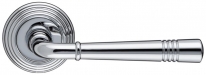 Дверная ручка Extreza GUSTO 334 на розетке R05 полированный хром F04
