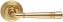 Дверная ручка Extreza GUSTO 334 на розетке R05 полированная латунь F01
