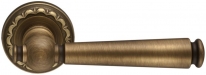 Дверная ручка Extreza ANNET 329 на розетке R02 матовая бронза F03