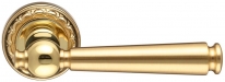 Дверная ручка Extreza ANNET 329 на розетке R02 полированная латунь F01