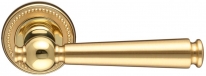 Дверная ручка Extreza ANNET 329 на розетке R03 полированная латунь F01