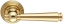 Дверная ручка Extreza ANNET 329 на розетке R05 полированная латунь F01